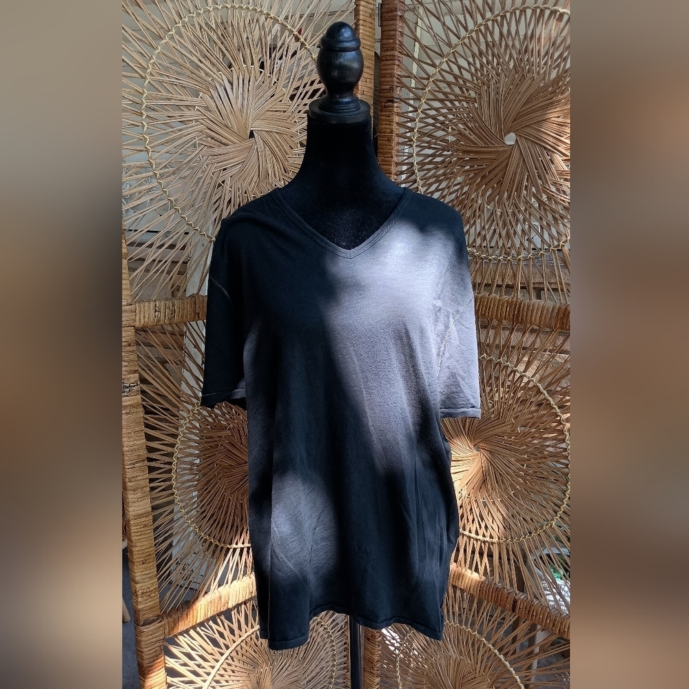 John Varvatos Black Men's T-shirt_XL